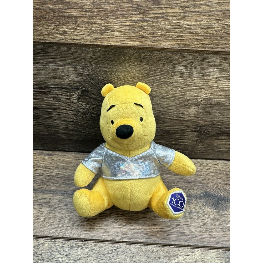 Disney Disney 100 Celebration Platinum Accents Winnie the Pooh Plush